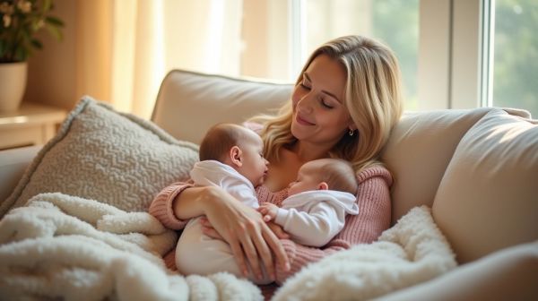 Allaitement : des jumeaux et la grossesse multiple, un défi possible